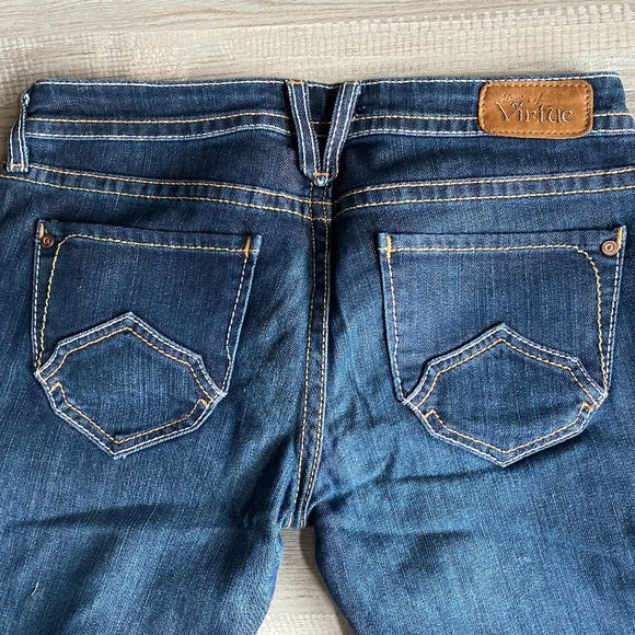 Denim of Virtue Women's Mid-Rise Premium Jeans 29 Bootcut - Picture 6 of 8